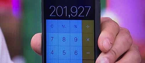 Iphoneの電卓でスマホの暗証番号がわかるマジック 答えを聞いたらもう一度見たくなる クイズ二度見 16 12 29 何ゴト