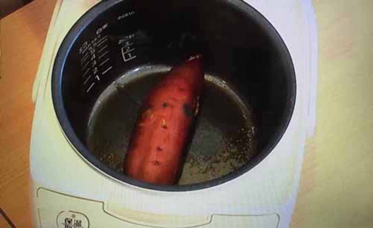 自宅の炊飯器でできる絶品焼き芋