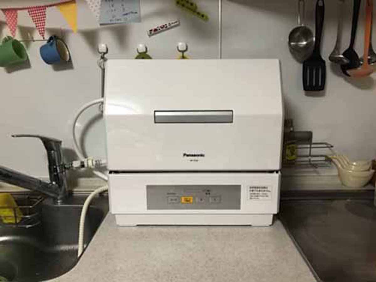 食器洗浄乾燥機のプチ食洗NP-TCR4-Wを買って自分で設置しました