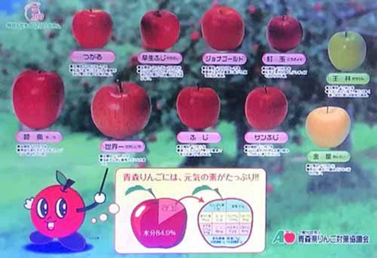 りんご下敷きのおかげ！？青森県民はリンゴを見て品種がわかるという話：ビビット【2017/06/05】