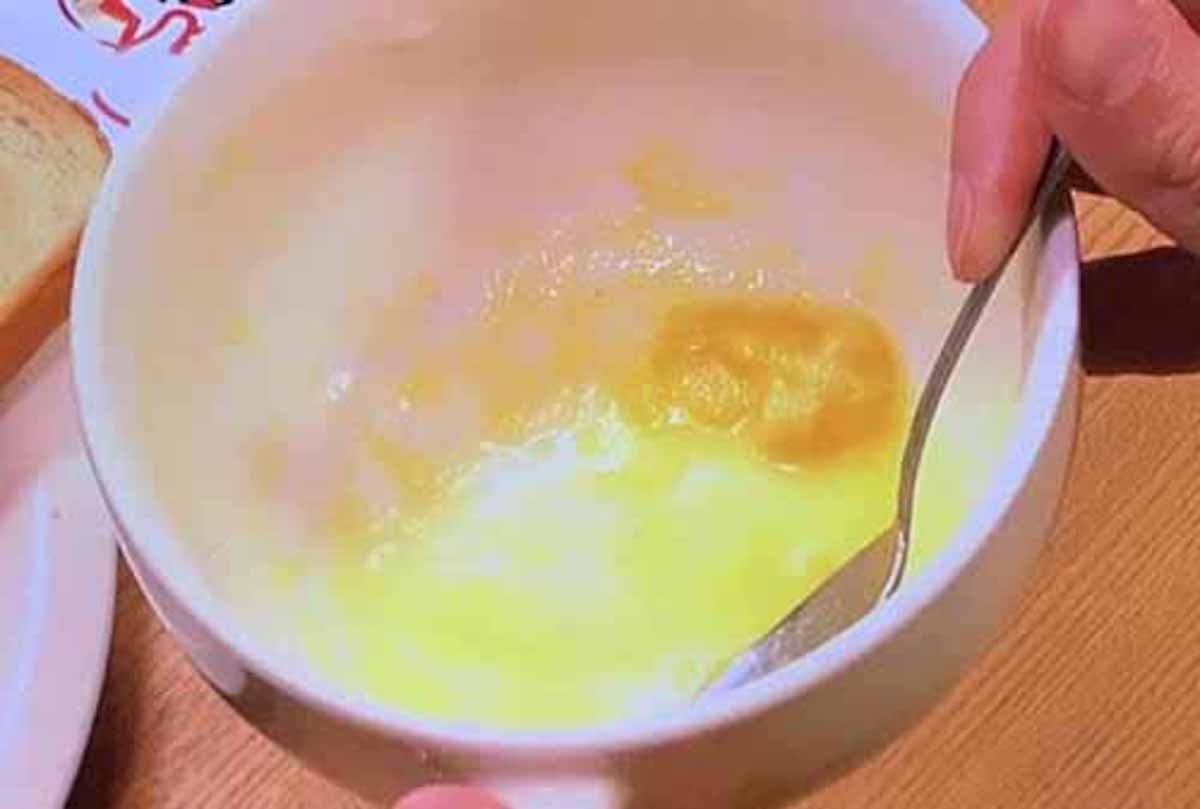 粉末スープは縦に混ぜるとよいという話：ソレダメ！【2018/02/14】