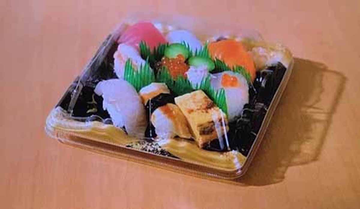 お寿司のパッケージの底の出っ張りの話：デザインあ【2018/11/07】