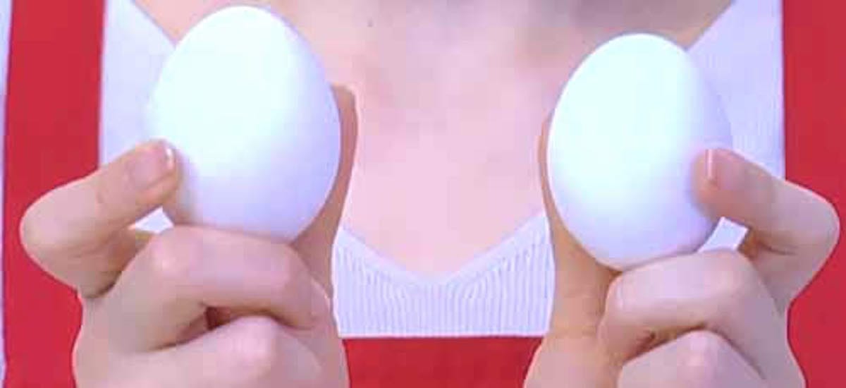 卵同士をぶつけると片方しか割れない！？という話：日本人の３割しか知らないこと【2019/03/28】