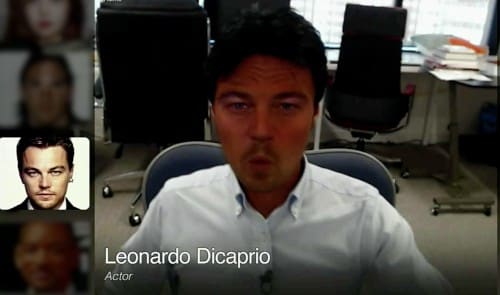 ディカプリオのディープフェイク映像