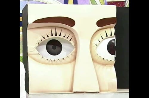 目の模型