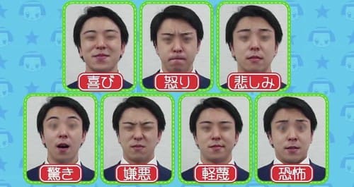 ７つの表情