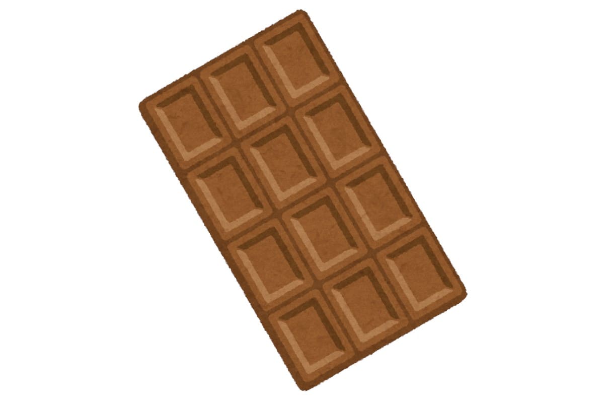 板チョコレートを切ったら１ブロック余った？という話：ありえへん∞世界【2021/02/01】