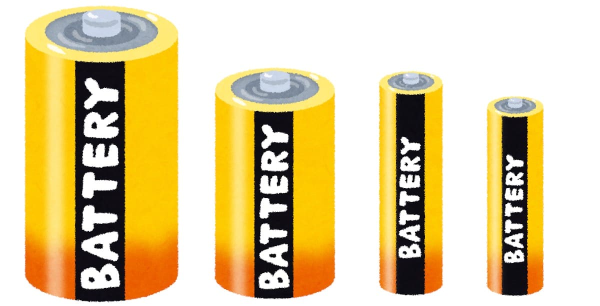 アルカリ電池とマンガン電池の違い：グッとラック！【2021/02/24】