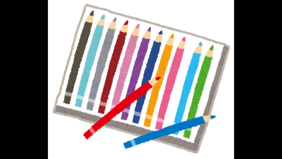 色鉛筆が消しにくいのはなぜ？：チコちゃんに叱られる！【2022/03/25】 